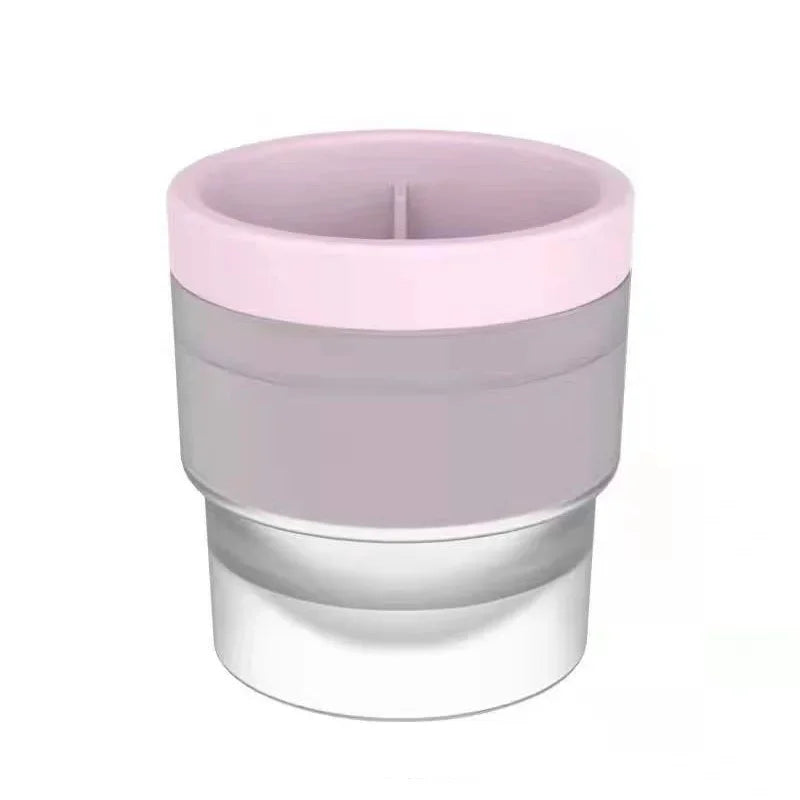 Silicone Ice Maker Food Grade Sphere Ice Mold Stackable Slow Melting DIY Ice Ball for Cocktail Whiskey Drink Home Bar