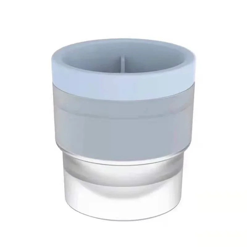 Silicone Ice Maker Food Grade Sphere Ice Mold Stackable Slow Melting DIY Ice Ball for Cocktail Whiskey Drink Home Bar
